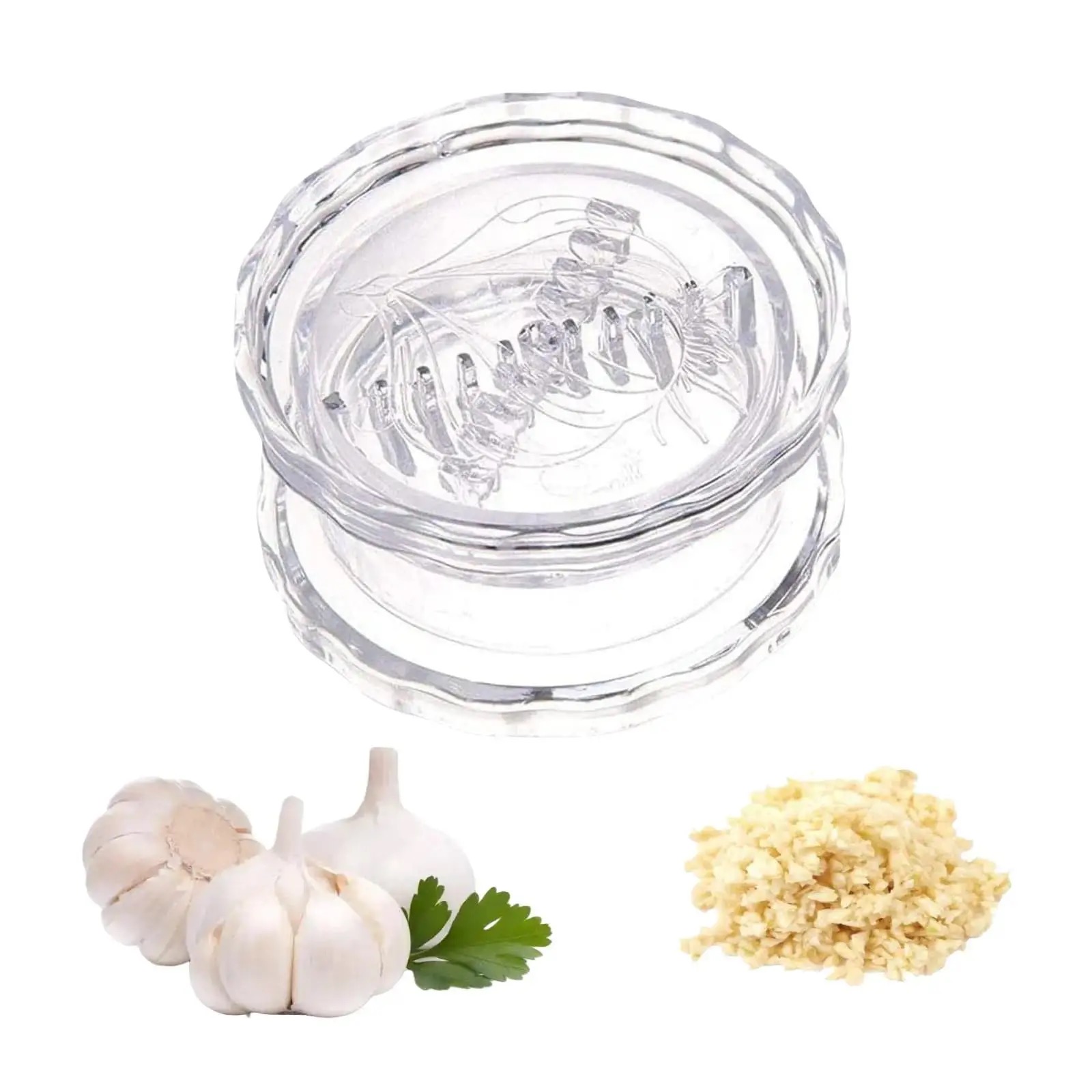 Manual Garlic Twister Masher Multi-Functional Mincer Grinder